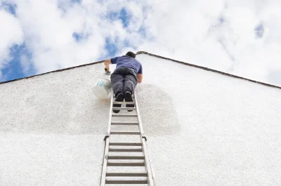 Peinture extérieure à Ispagnac — façades et ravalement